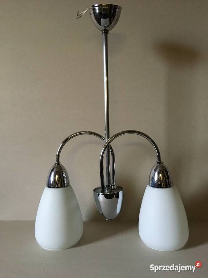 Lampa żyrandol czeski okres PRL mazowieckie Sarnaki