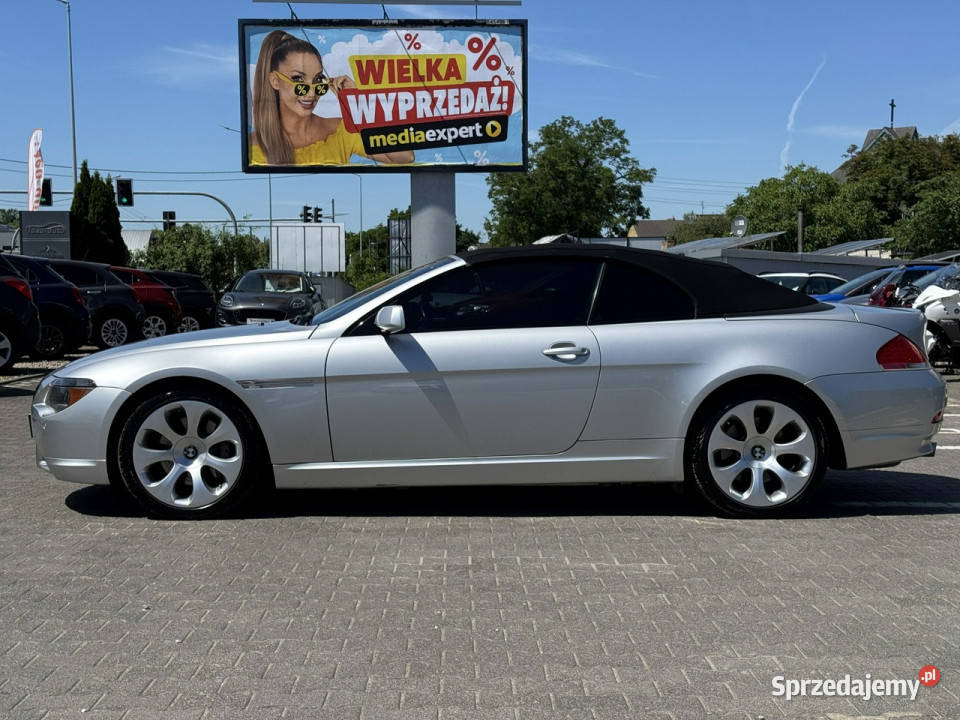 BMW 650 CABRIOZarejestrowany w PolscePiękny Stan ESP Suchy Las