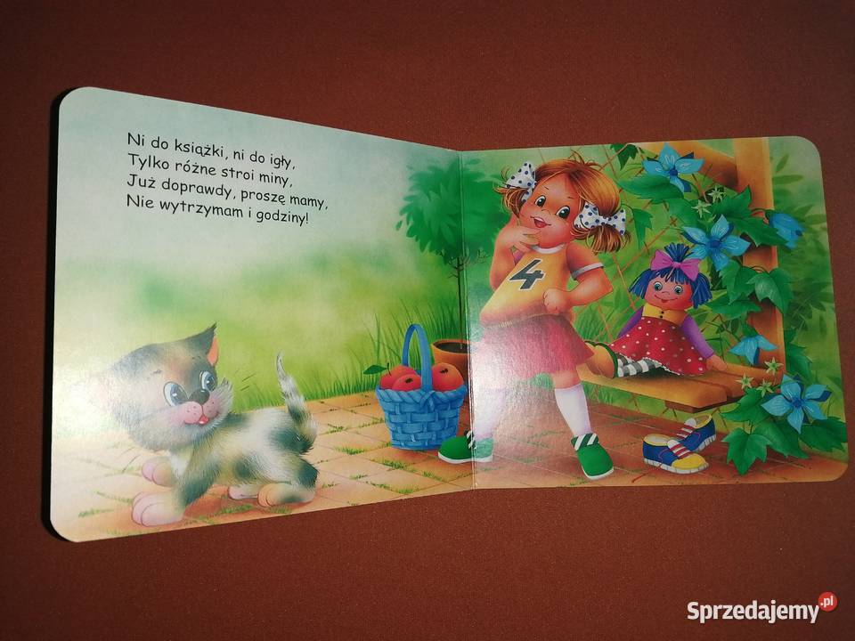 Dwie książeczki dzieci twarde strony Łódź