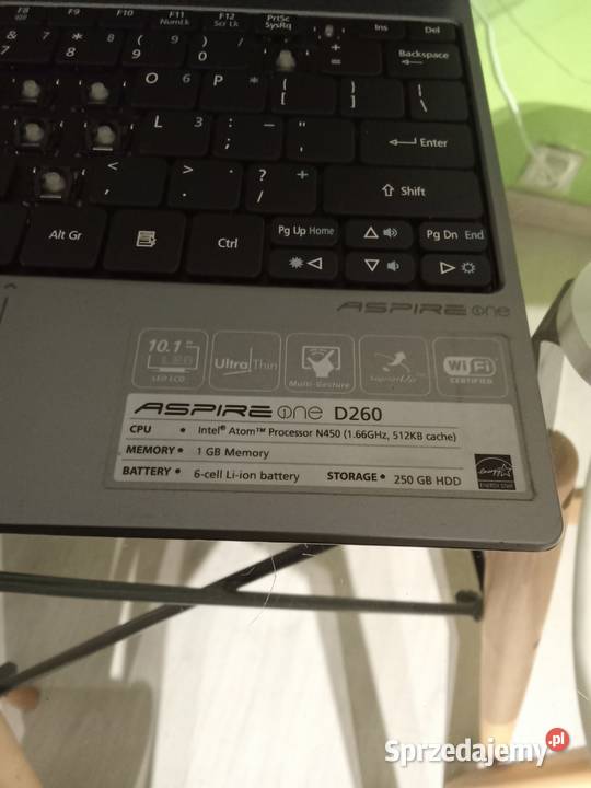 Sprzedam Uszkodzony Laptop Acer D260 Okazja Golub-Dobrzyń