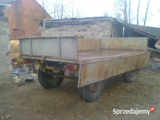 Przyczepy rolnicze wywrotki sztywne wielkopolskie Turek