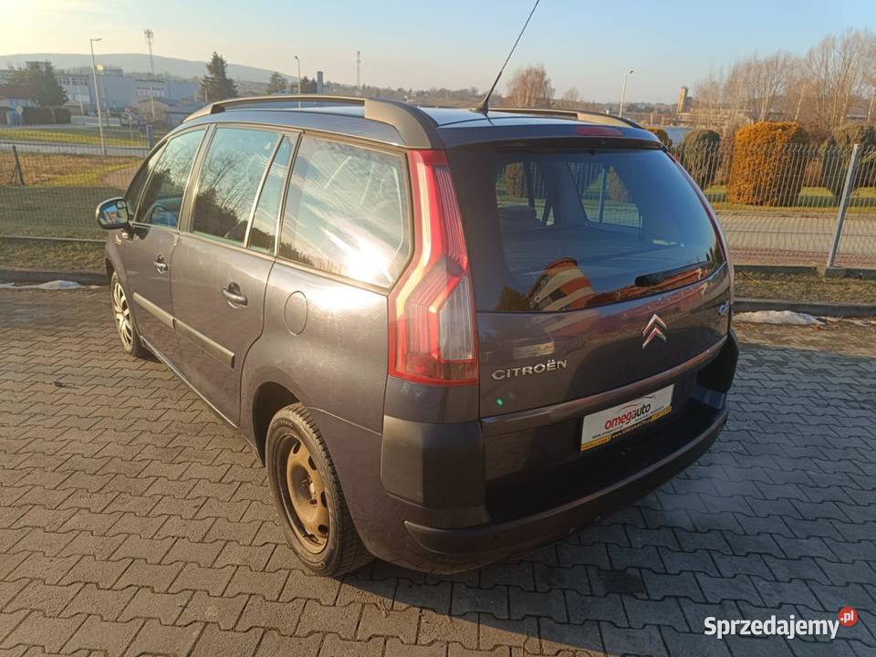 Citroen Grand C4 Picasso I 16 HDi 109 2007 podkarpackie Sanok