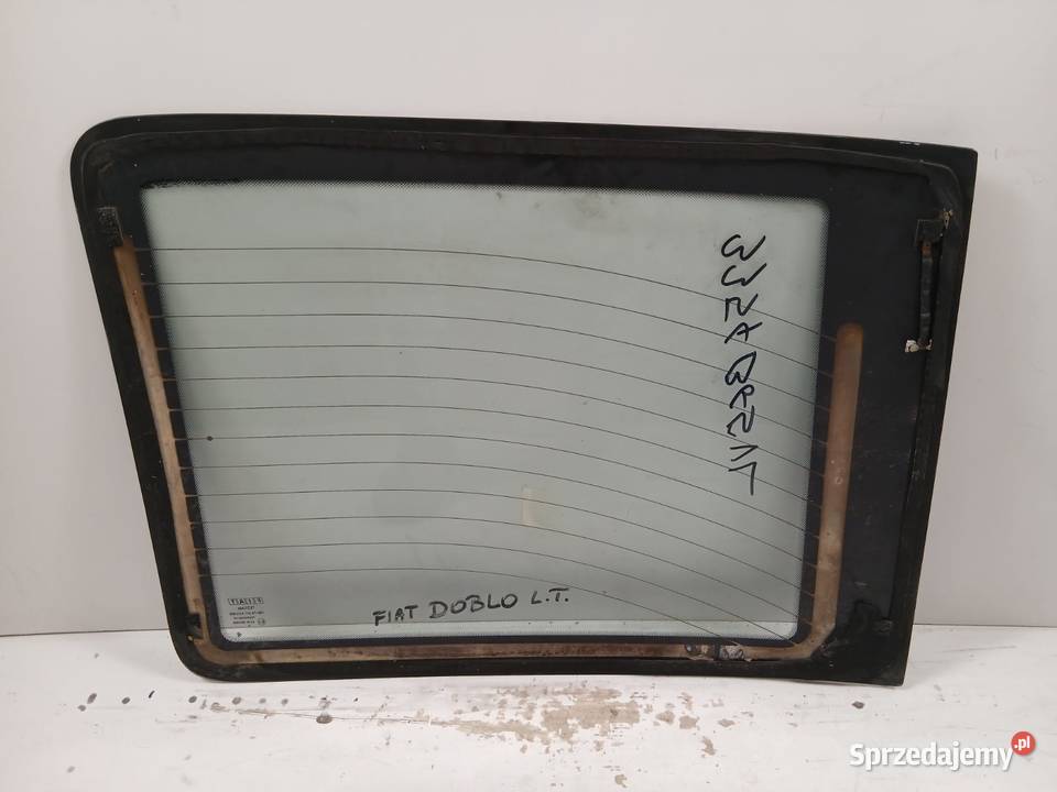 Szyba Tylna Fiat Doblo 01 Oryginał Bralin