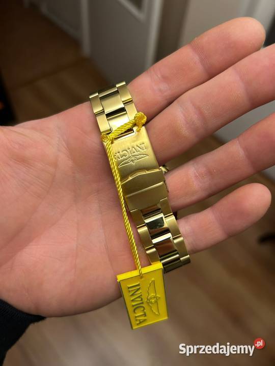Zegarek Invicta Pro Diver w złotym kolorze nowy Poznań sprzedam