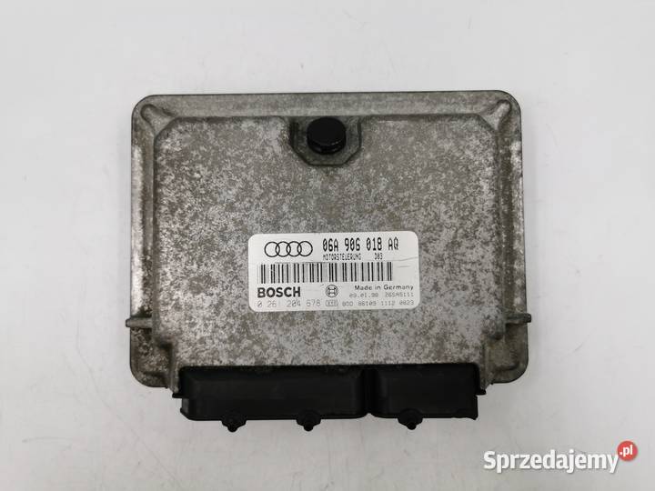 Sterownik Silnika Audi A3 8L 18T AGU 06A906018AQ Części samochodowe Wyszków