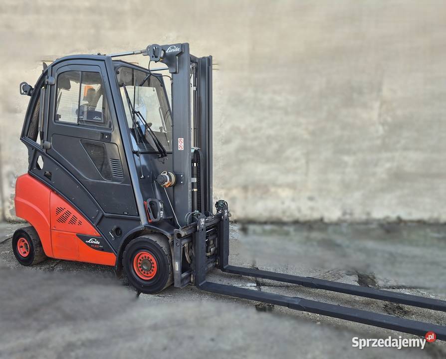Linde H35D DIESEL wolny skok FULL 2700 mtg regulowane widły Rybnik
