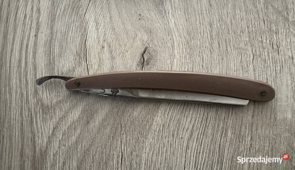 Stara zabytkowa brzytwa do golenia Wapienica