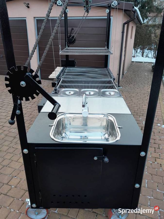 Gastronomiczny grill cateringowy węglowy wielkopolskie Damasławek sprzedam