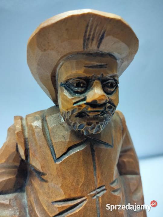 Sancho Pansa rzeźba lite drewno Gniezno sprzedam