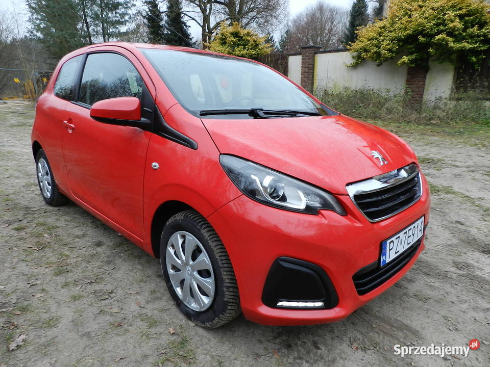 Peugeot 108 małe tanie serwisowane niezawodne 108 Puszczykowo