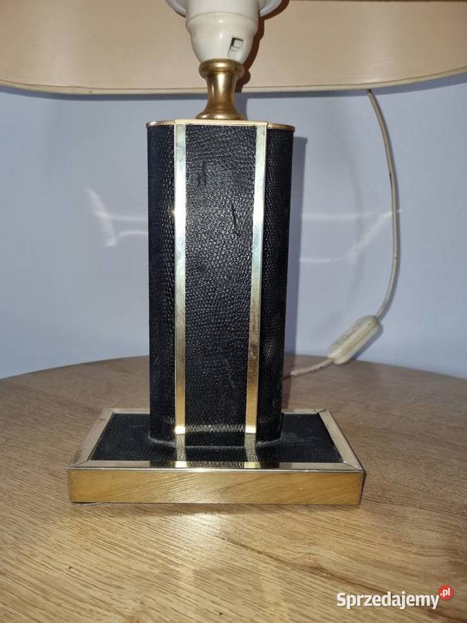 Lampa stołowa lata 7080 vintage Wola Podłężna