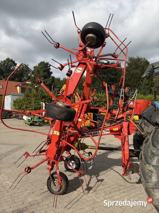Przewracarka Fella TH 660 D przetrząsarka 6 Fella Myszyniec