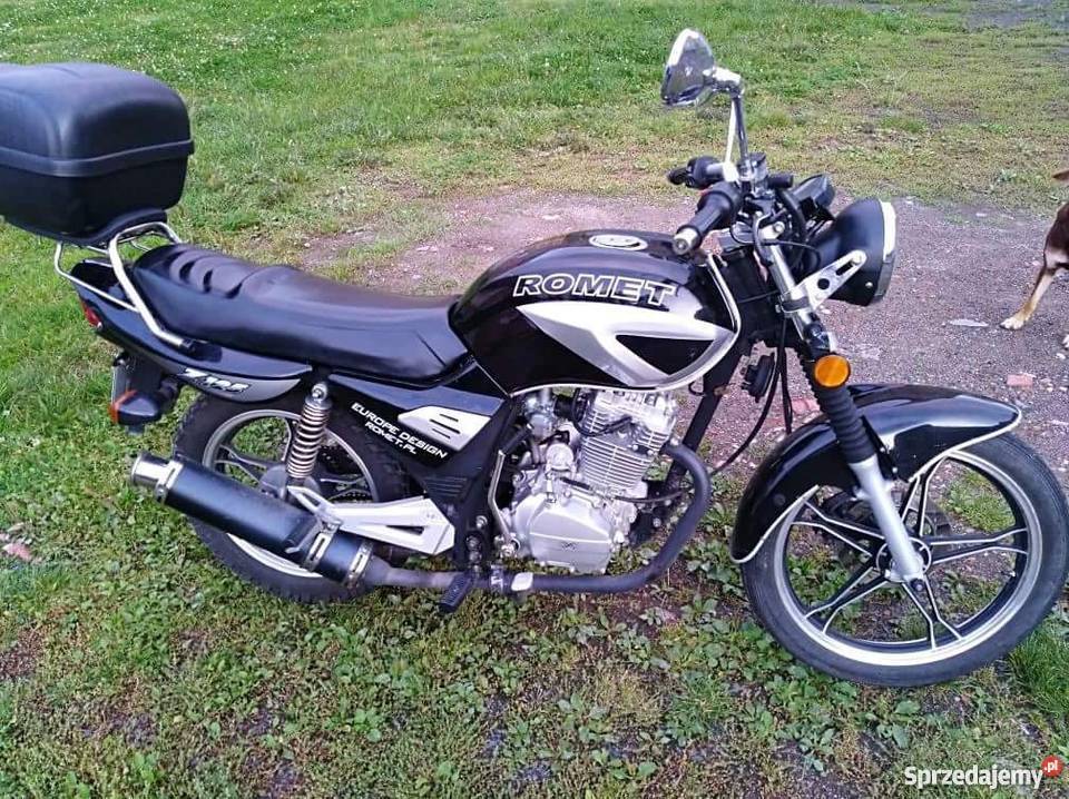 Romet z125 z nowym silnikiem 250 benzyna Jawor