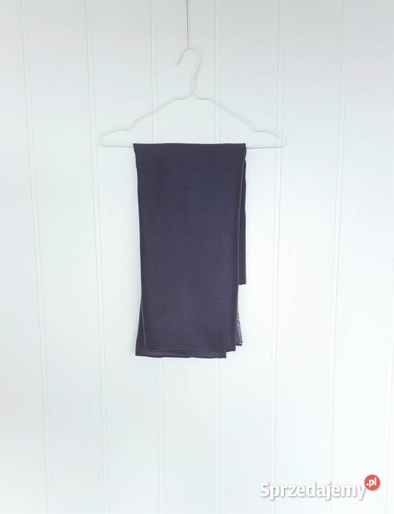 Nowy czarny szal szalik długi duży oversize Pozostałe Szczecin