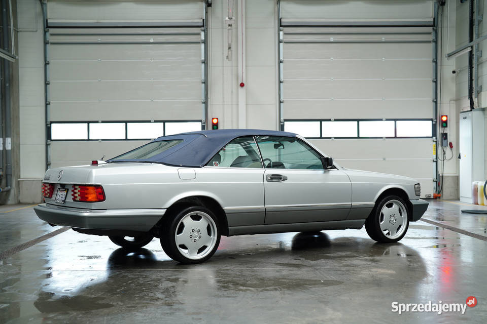 MercedesBenz C126 560SEC Straman Cabriolet jedna Rybarzowice