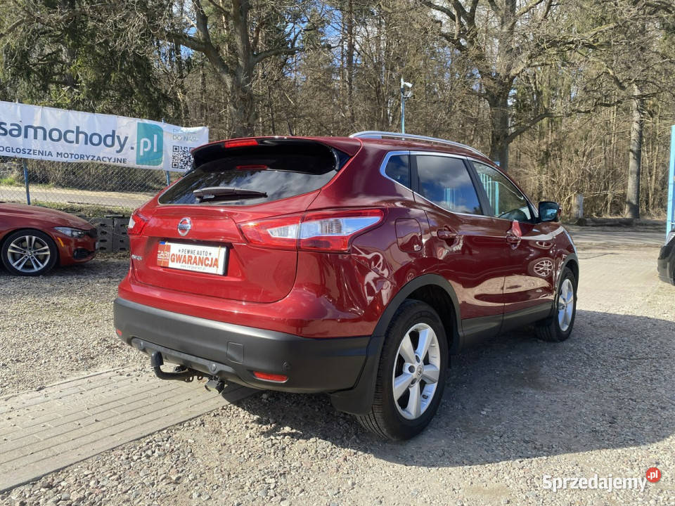 Nissan Qashqai 12 i turbo 115 Tekna skóry ledy klimatyzacja Gdańsk sprzedam