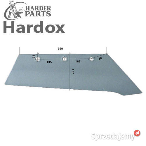 Lemiesz 300hektarów HARDOX DU35SP części do nieuszkodzony Części zamienne Suwałki