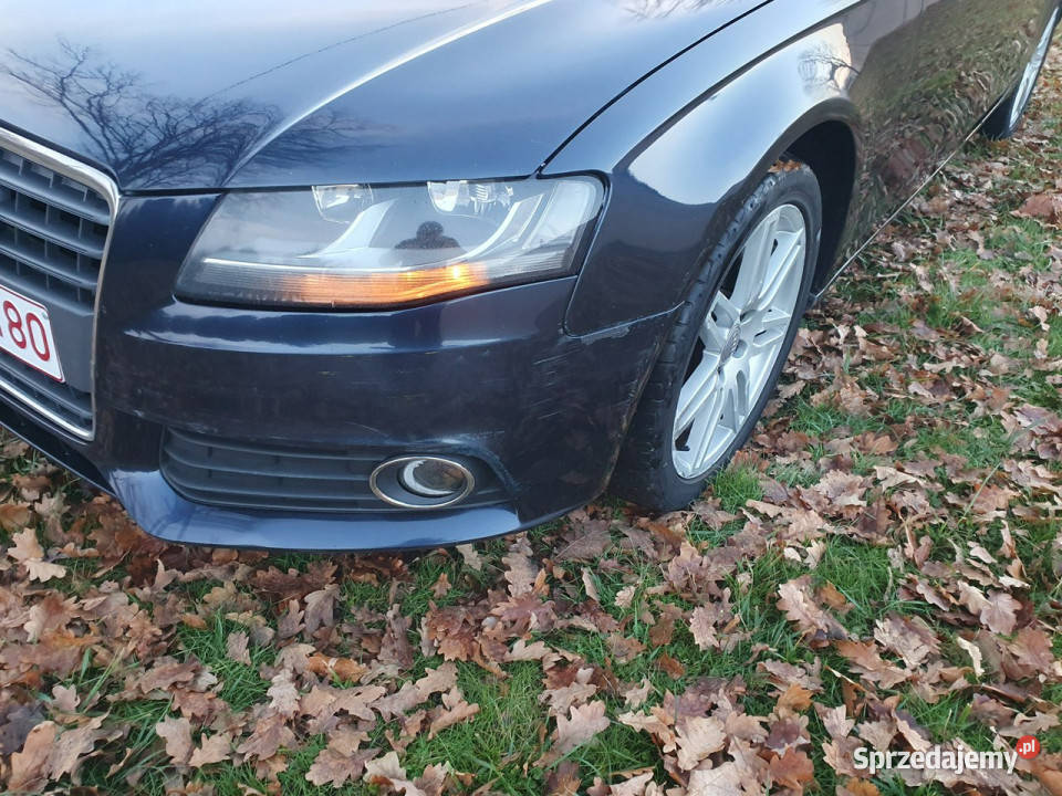 Audi A4 Avant 20tdi 2009r B8 Duża Navi Alu18 B8 klimatyzacja Strobice