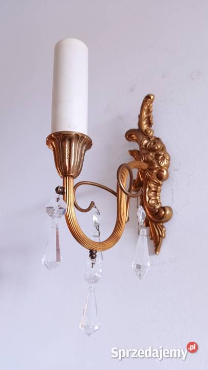 Stare mosiężne kinkiety Pozostałe kujawsko-pomorskie Włocławek