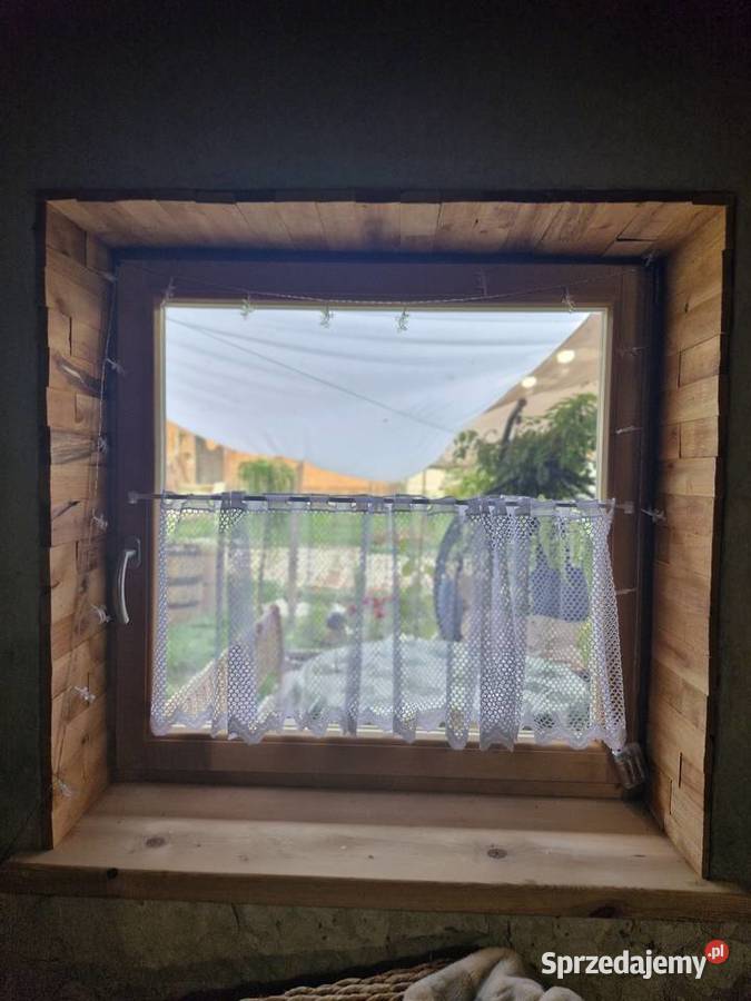 Okna drewniane dwuszybowe uchylne podkarpackie sprzedam