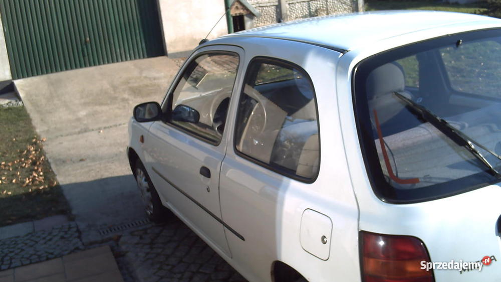 Nisan Micra 1996 koloru białego jest dobrze utr Racibórz sprzedam