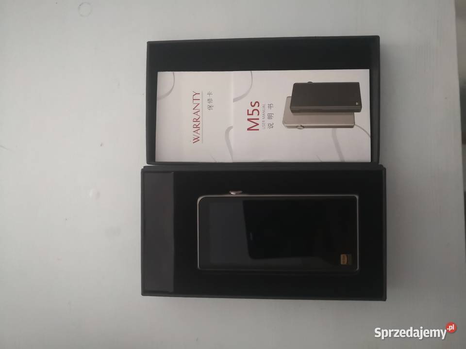 odtwarzacz Shanling m5ssłuchawki mtw100 kartaSD