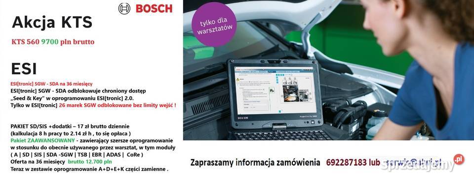 Kts 560 tester usterek Bosch Pakiet Mistrz Bielsko-Biała