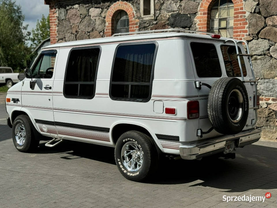 Chevrolet inny G20 Short Van poszukiwana edycja biały Chevrolet Sulechów