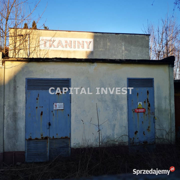 Działka Łódź 4200m2 asfalt Sprzedaż łódzkie sprzedam