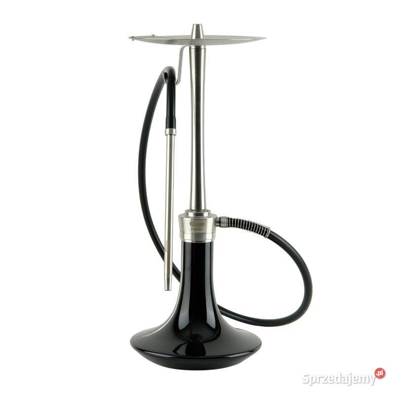 Oduman Cosmo Hookah Silver Body Black Glass Łódź