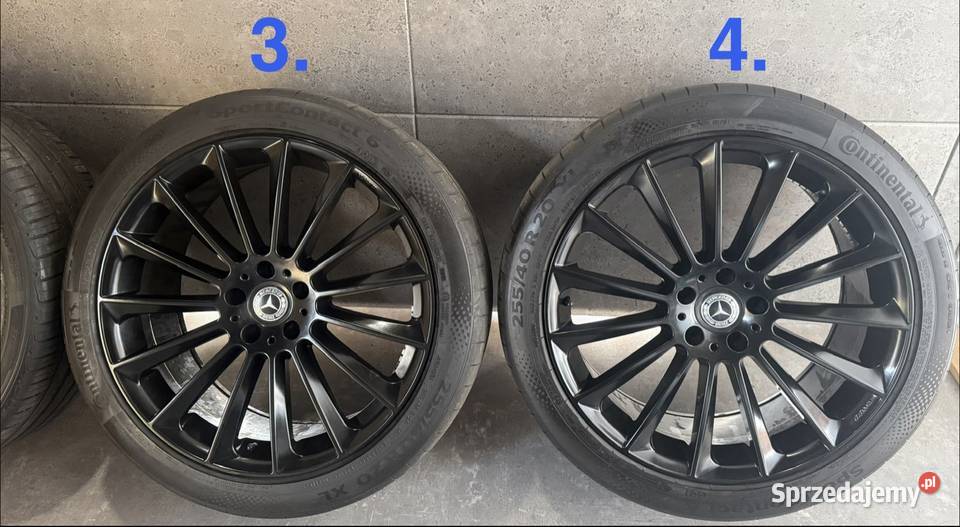 20 Mercedes w222 w222 w213 All Terrian felgi wielkopolskie Lubasz