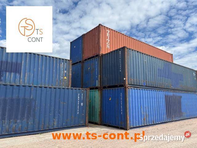 Kontener morski magazynowy budowlany 40 DV CW Warszawa