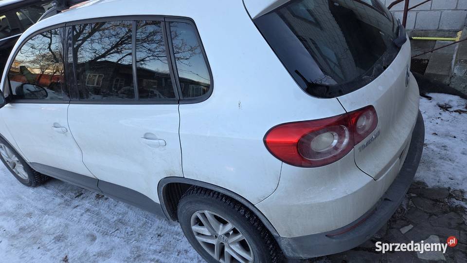 VW Tiguan 2008r Baiły Czarne Wnętrze Klima Skarżysko-Kamienna sprzedam
