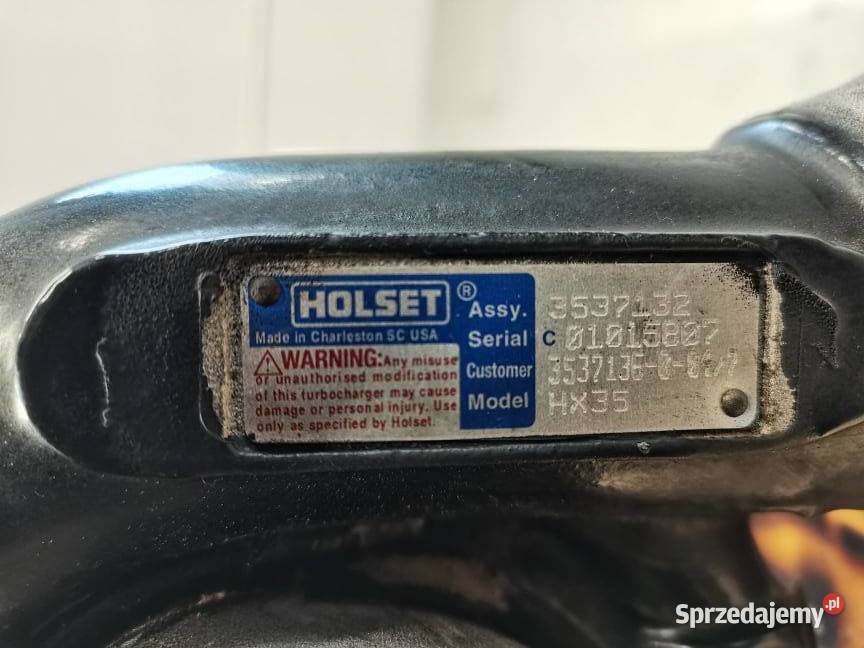 Turbosprężarka Case MX 120 Holset 3537132 Pozostałe