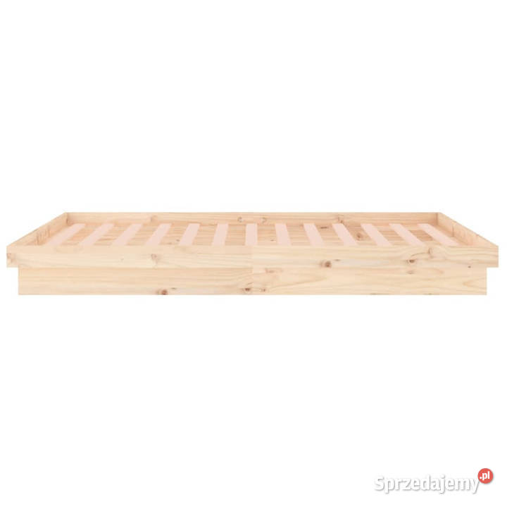 Rama łóżka z LED lite drewno 200x200 WM819992 Warszawa