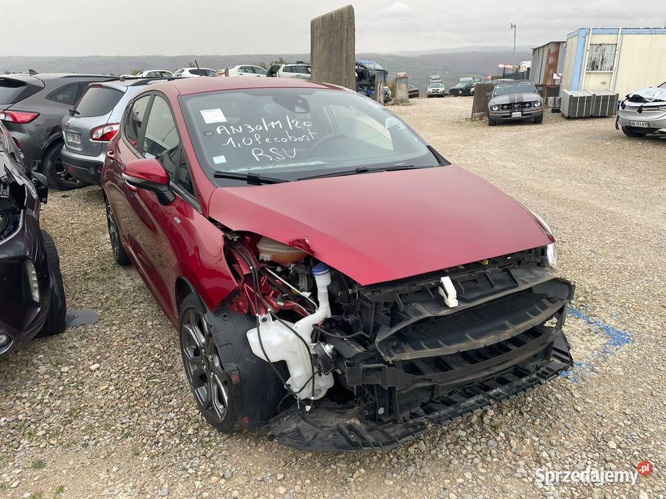 FORD Fiesta VII 10i Ecoboot 125 STLine X DCT7 czerwony Łódź