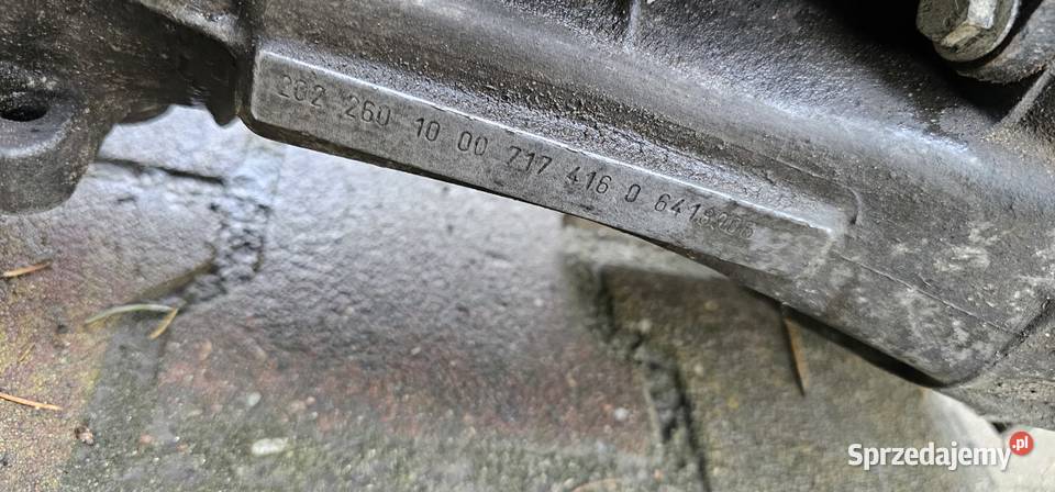 Skrzynia biegów mercedes w202 20d 717416 717416 Zbąszyń