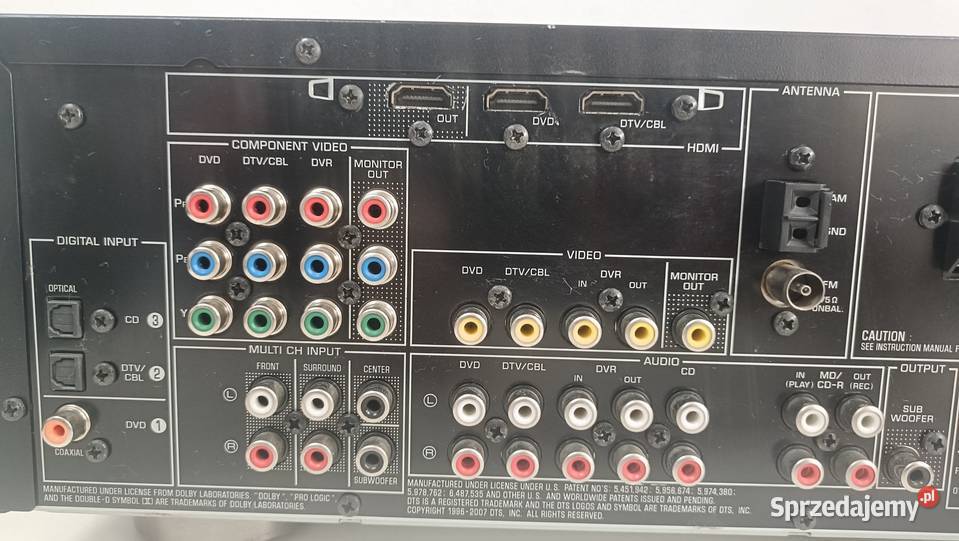 YAMAHA RXV363 Amplituner bez pilota Poznań sprzedam