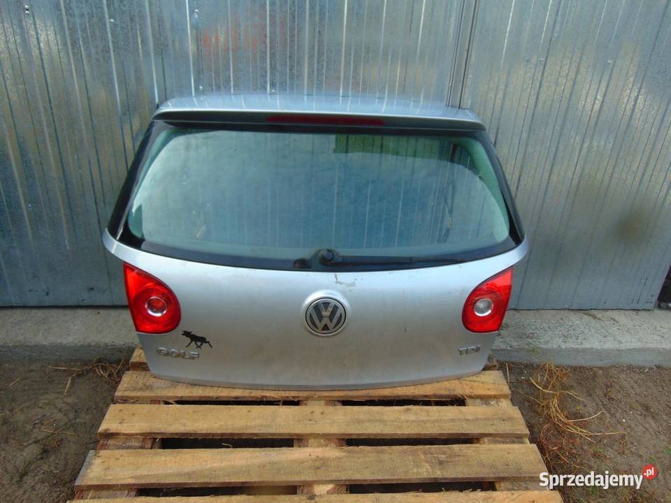 KLAPA TYLNA SZYBA VW GOLF V