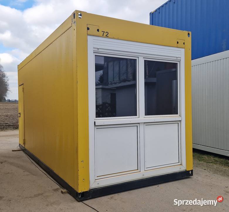 Kontener Biurowy z Łazienką WynajmęSprzedam Somianka-Parcele