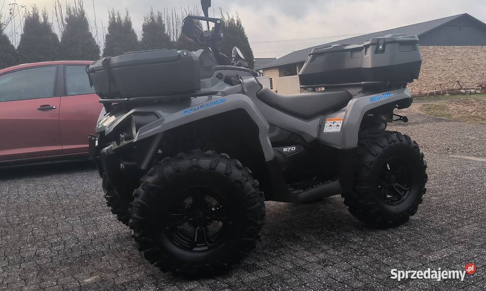 CANAM OUTLANDER 570 KufryITCHomologacja STAN podkarpackie