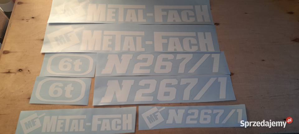 Naklejki Metal Fach N2671 rozrzutnik sprzedam