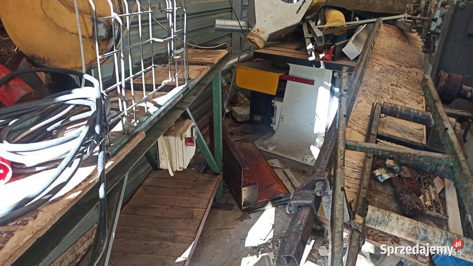 piła wahadłowa gumówka tarczowa ze stolikiem Kłodawa