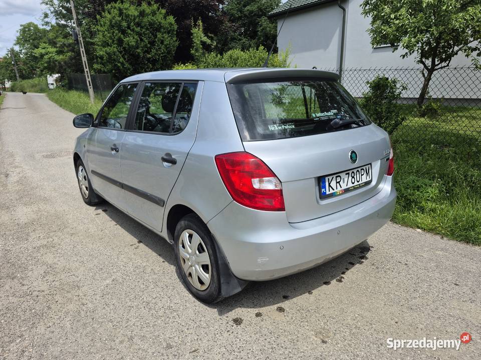 Skoda Fabia II 12TSI salon Polska klima pierwszy klimatyzacja Kraków