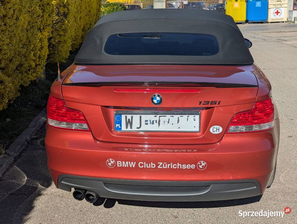 BMW 135i performance cabrio kabriolet 309 N54 nieuszkodzony Warszawa