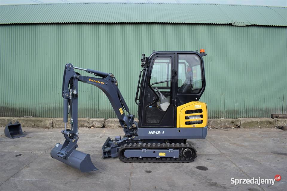 Nowa Minikoparka 18t Eurotrac HE18 I KUBOTA I Szczecin