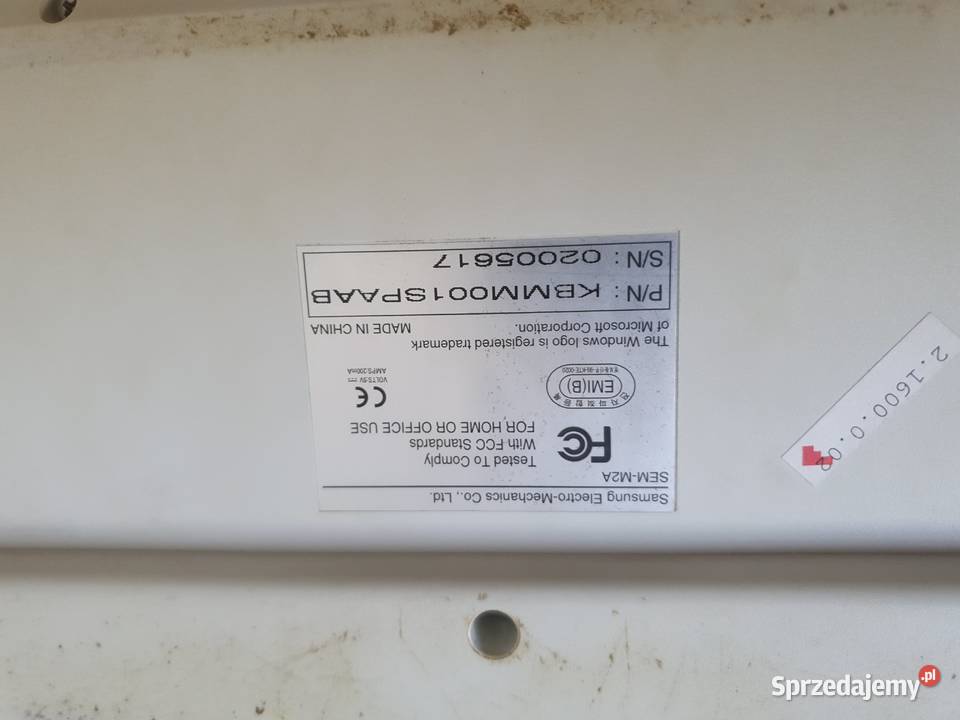 Klawiatura Samsung SEMM2A PN KBMM001SPAAB Pozostałe Warszawa sprzedam