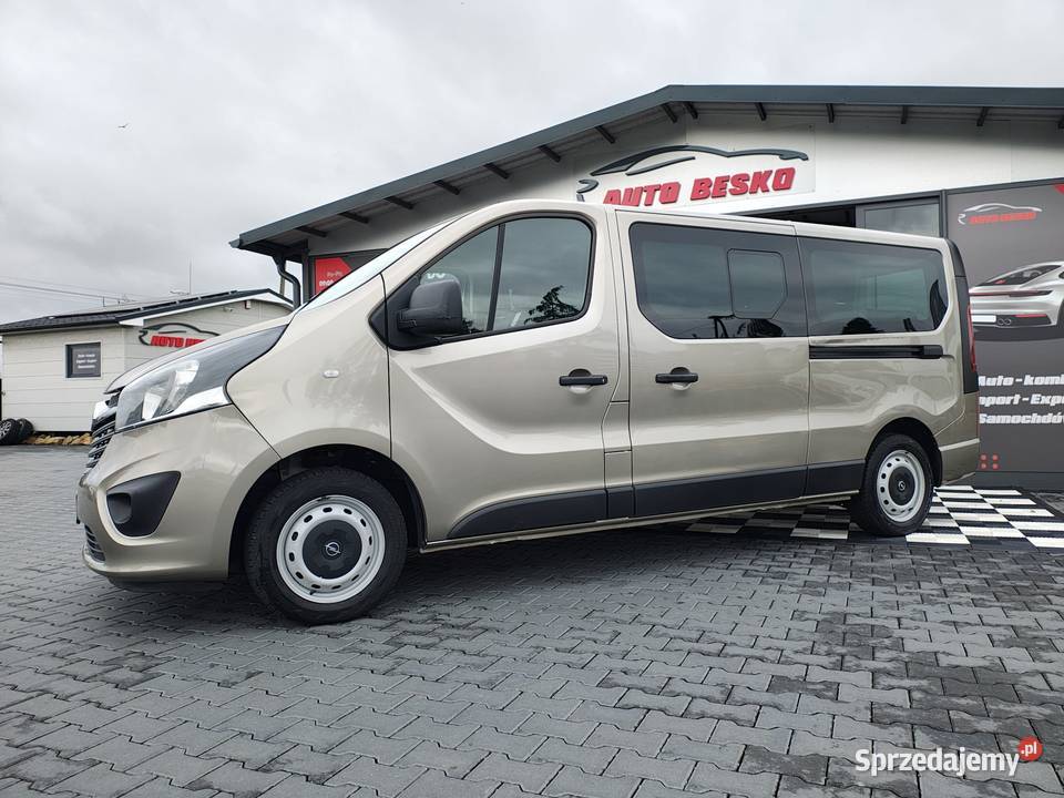 Opel Vivaro L2H1 WERSJA DŁUGA 2X drzwi przesuwne sprowadzony Zarszyn