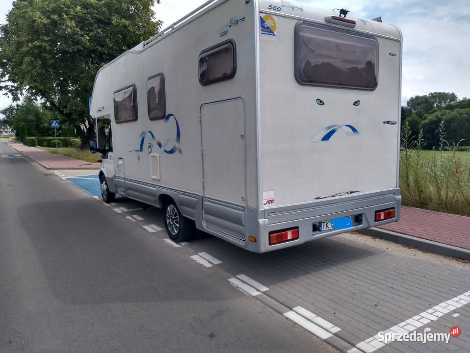 Kamper Ford Transit kempingowy Rimor Blu Camp Rok produkcji 2003 Górno sprzedam