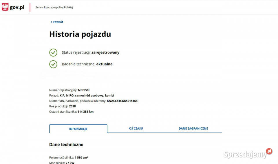 Kia Niro Hybryda Moc 141 Automat Bogato światła do jazdy dziennej warmińsko-mazurskie Elbląg sprzedam